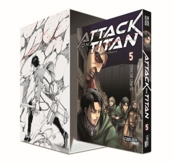 Attack on Titan, Band 5 im Sammelschuber mit Extra - Hajime Isayama