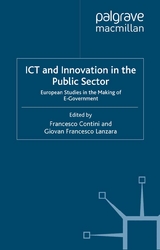 ICT and Innovation in the Public Sector - F. Contini, G. Lanzara