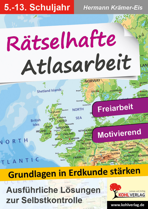 Rätselhafte Atlasarbeit -  Hermann Krämer-Eis