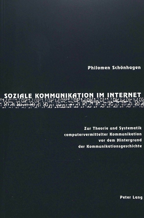 Soziale Kommunikation im Internet - Philomen Schönhagen