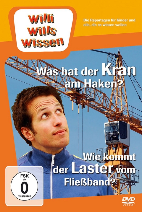 Was hat der Kran am Haken? / Wie kommt der Laster vom Fließband?, 1 DVD