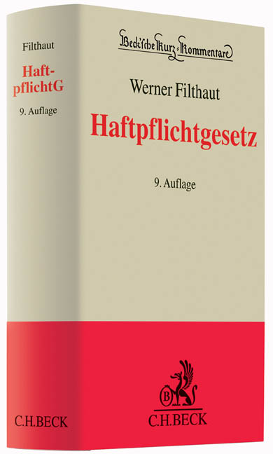 Haftpflichtgesetz - Werner Filthaut