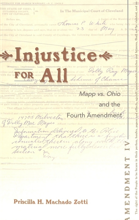 Injustice for All - Priscilla H. Machado Zotti