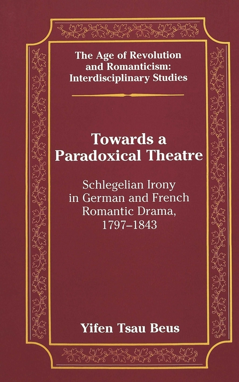 Towards a Paradoxical Theatre - Yifen Tsau Beus