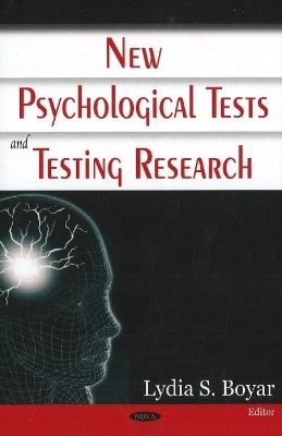 New Psychological Tests & Testing Research - 