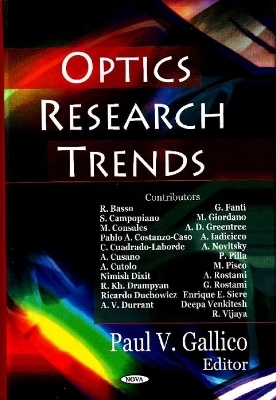 Optics Research Trends - 