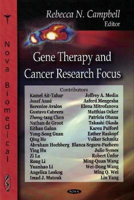 Gene Therapy & Cancer Research Focus - 