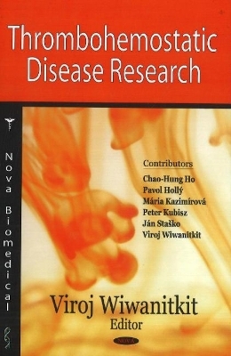 Thrombohemostatic Disease Research - 