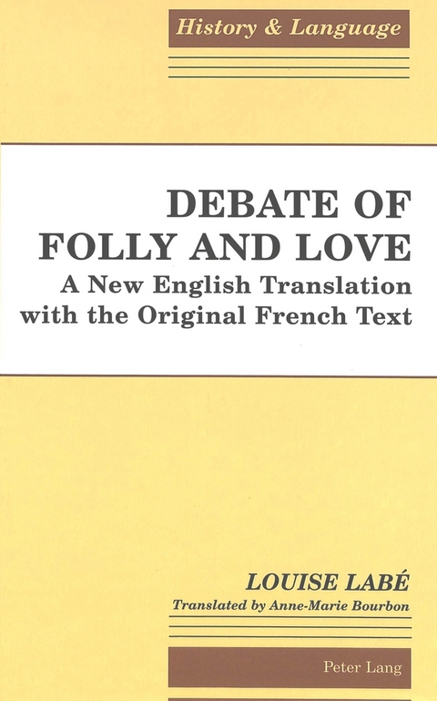 Debate of Folly and Love - Louise Labe