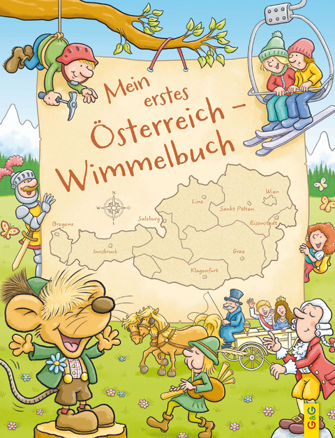 Mein erstes Österreich-Wimmelbuch - Edith Thabet