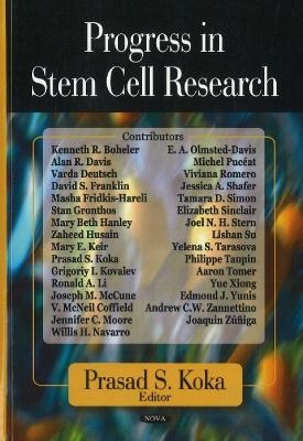 Progress in Stem Cell Research - 