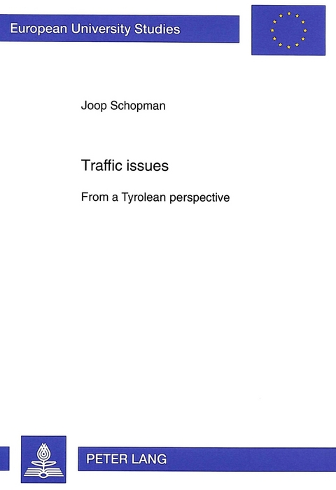 Traffic issues - Joop Schopman