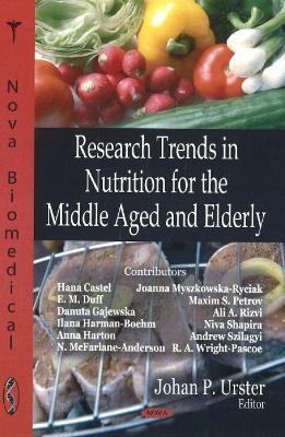 Research Trends in Nutrition for the Middle Aged & Elderly - 