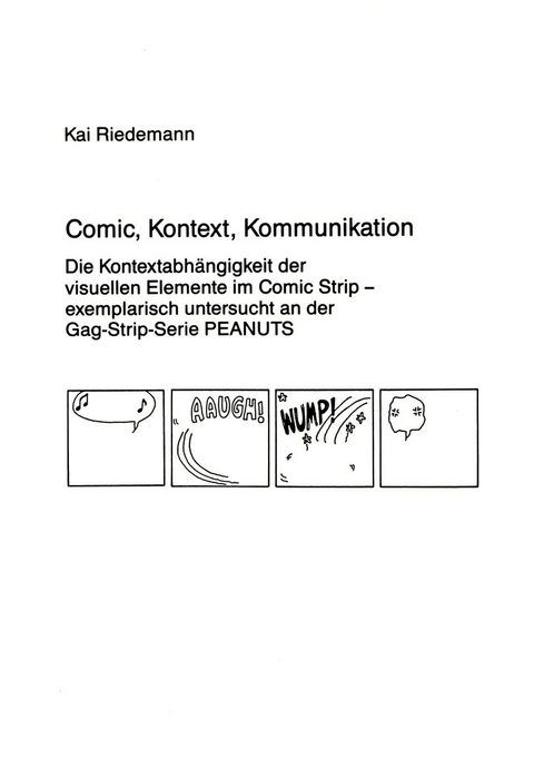 Comic, Kontext, Kommunikation - Kai Riedemann