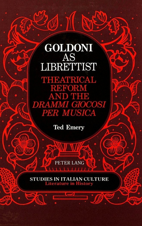 Goldoni as Librettist - Ted Emery