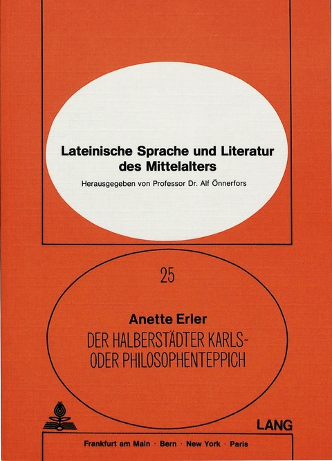 Der Halberstädter Karls- oder Philosophenteppich - Anette Erler Schmidt