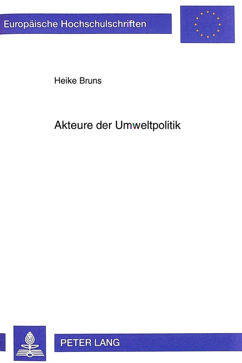 Akteure der Umweltpolitik - Heike Bruns