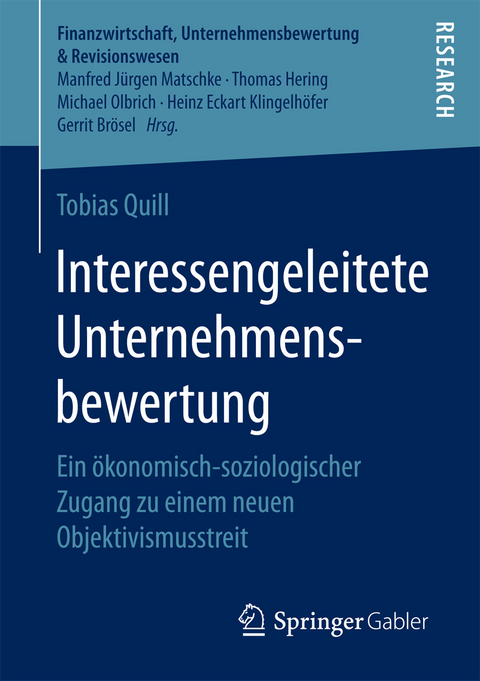 Interessengeleitete Unternehmensbewertung -  Katharina Schulte