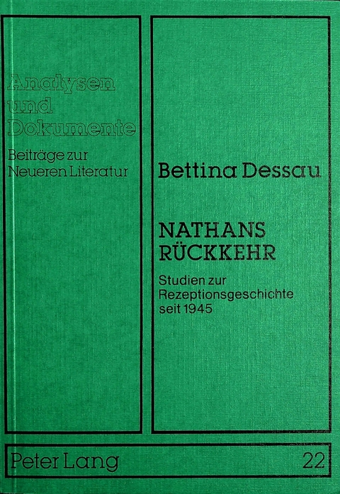 Nathans Rückkehr - Bettina Dessau