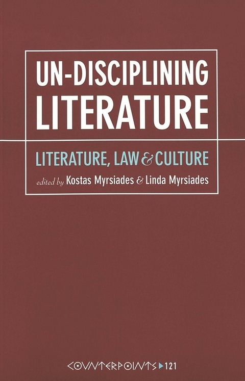 Un-Disciplining Literature - 