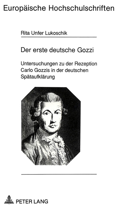 Der erste deutsche Gozzi - Rita Unfer Lukoschik