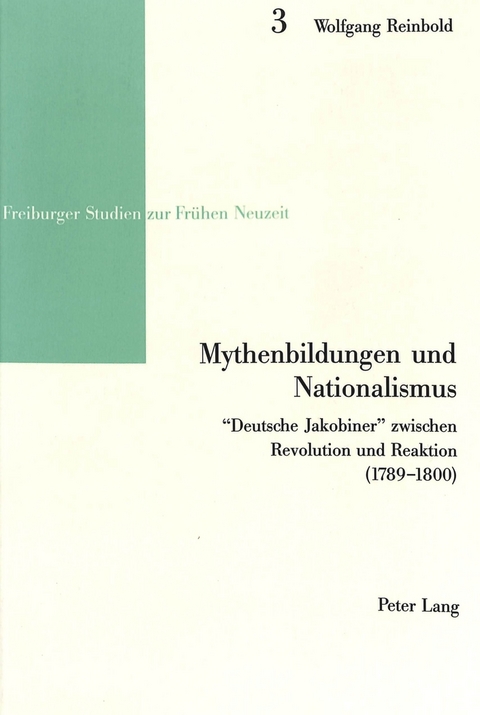 Mythenbildungen und Nationalismus - Wolfgang Reinbold