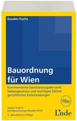 Bauordnung für Wien - Heinrich Geuder, Gerald Fuchs