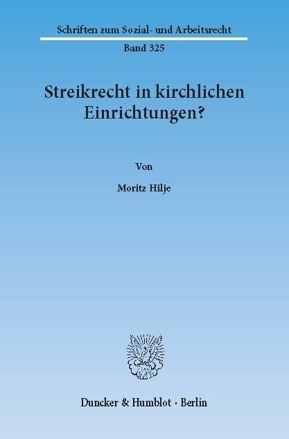 Streikrecht in kirchlichen Einrichtungen? -  Moritz Hilje