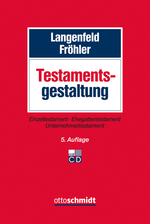 Testamentsgestaltung - Oliver Fröhler