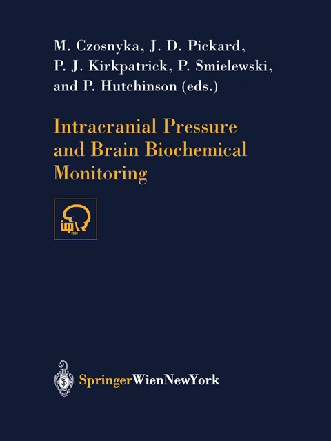 Intracranial Pressure and Brain Biochemical Monitoring - 