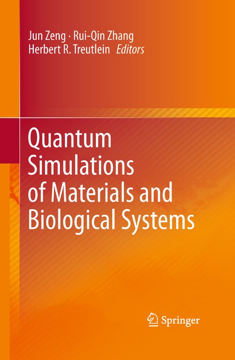 Quantum Simulations of Materials and Biological Systems - 