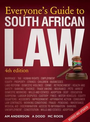 Everyone's Guide to South African Law -  Adriaan Anderson