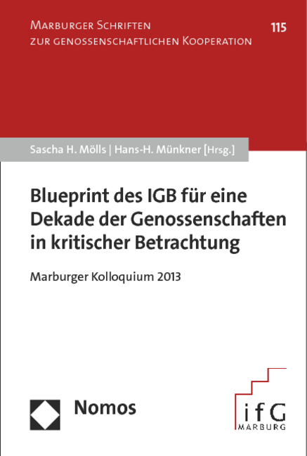 Blueprint des IGB für eine Dekade der Genossenschaften in kritischer Betrachtung - 