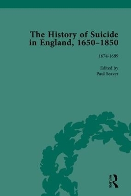 The History of Suicide in England, 1650–1850, Part I - Paul S Seaver