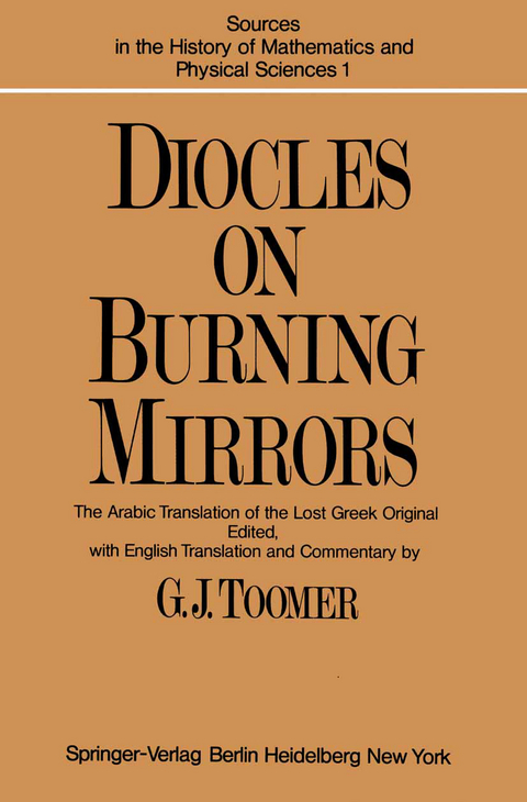 DIOCLES, On Burning Mirrors - 