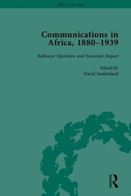 Communications in Africa, 1880–1939 (set) - David Sunderland