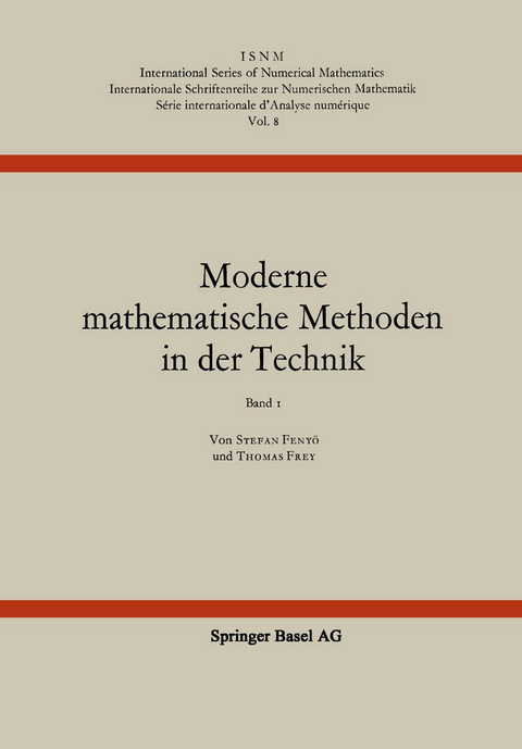 Moderne mathematische Methoden in der Technik -  FENYÖ,  Frey