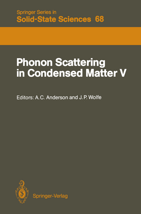 Phonon Scattering in Condensed Matter V - 