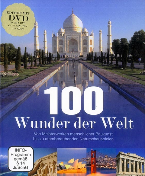 100 Wunder der Welt, m. DVD - Michael Hoffmann, Alexander Krings