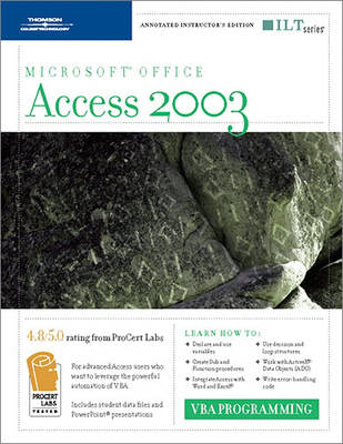 Access 2003 -  Axzo Press