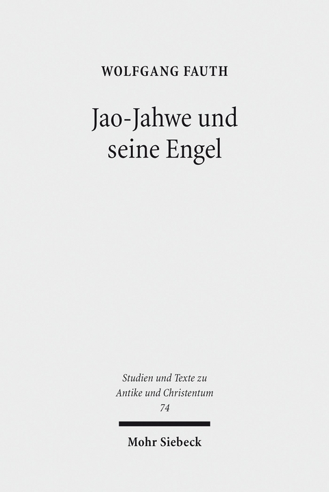 Jao-Jahwe und seine Engel -  Wolfgang Fauth