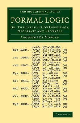 Formal Logic - Augustus De Morgan