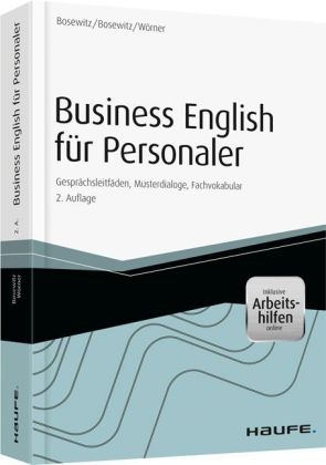 Business English für Personaler - inkl. Arbeitshilfen online - Annette Bosewitz, René Bosewitz, Frank Wörner