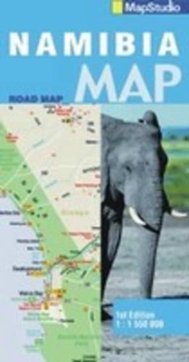 Namibia Road Map -  Map Studio