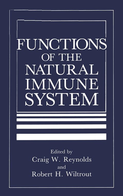 Functions of the Natural Immune System - 