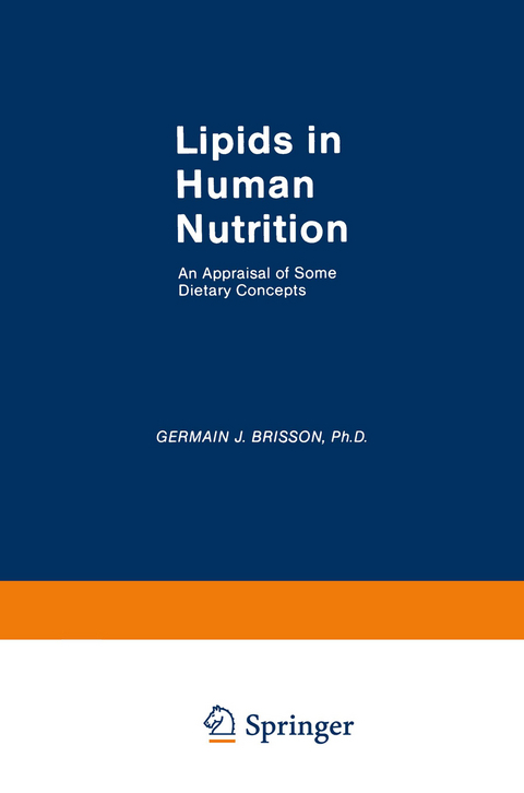 Lipids in Human Nutrition - Germain J. Brisson