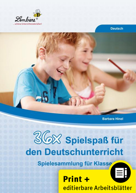 36x Spielspaß für den Deutschunterricht - Barbara Hinel