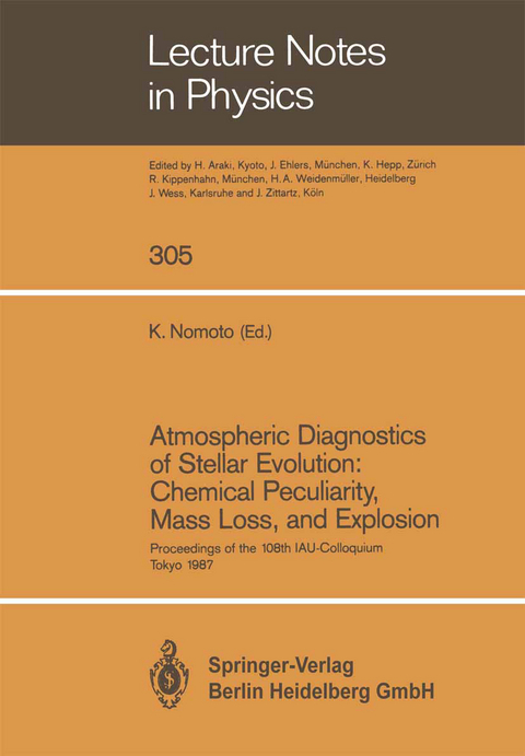 Atmospheric Diagnostics of Stellar Evolution: Chemical Peculiarity, Mass Loss, and Explosion - 