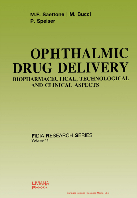 Ophthalmic Drug Delivery - 