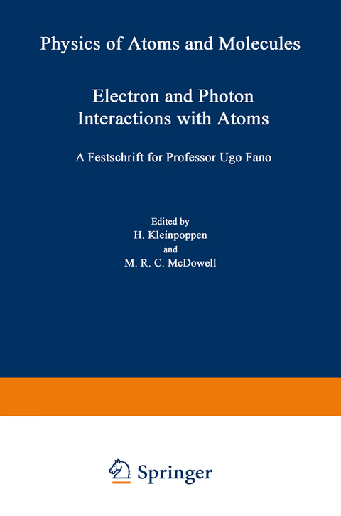 Electron and Photon Interactions with Atoms - 